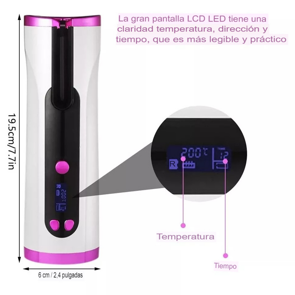 Onduladora y Rizadora Compacta Premium