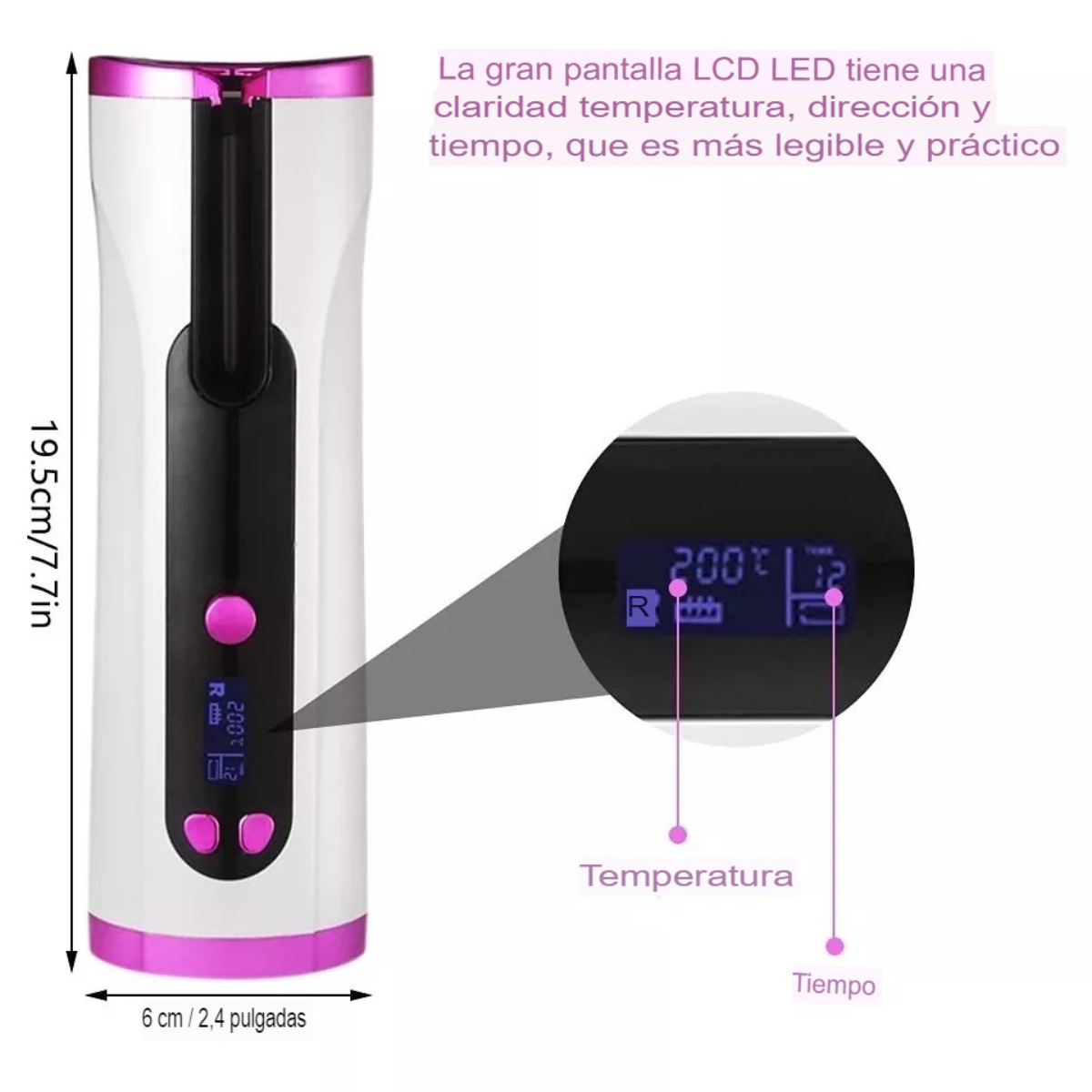 Onduladora y Rizadora Compacta Premium